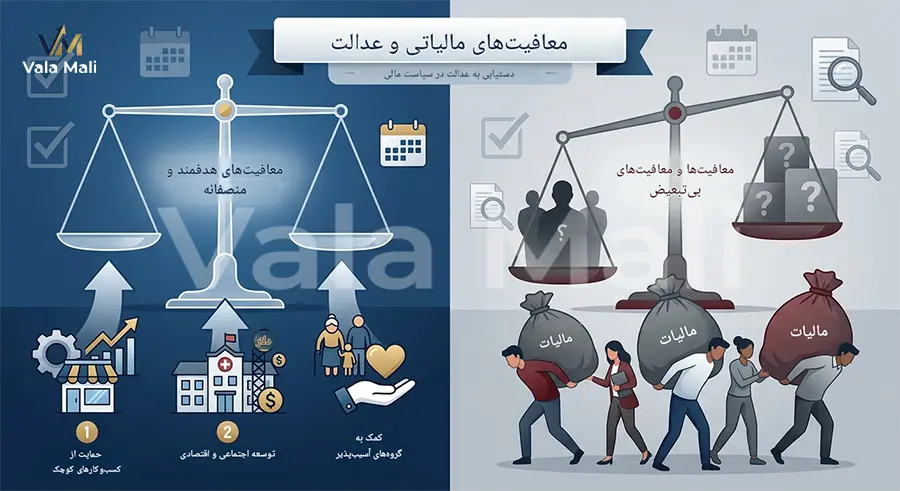معافیت‌های مالیاتی و عدالت
