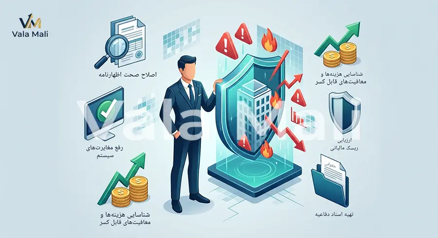 نقش مشاوره تخصصی در کاهش ریسک‌های مالیاتی