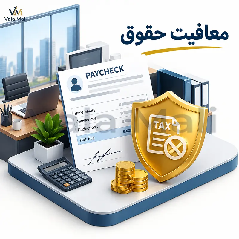 2. معافیت مالیاتی حقوق و دستمزد
