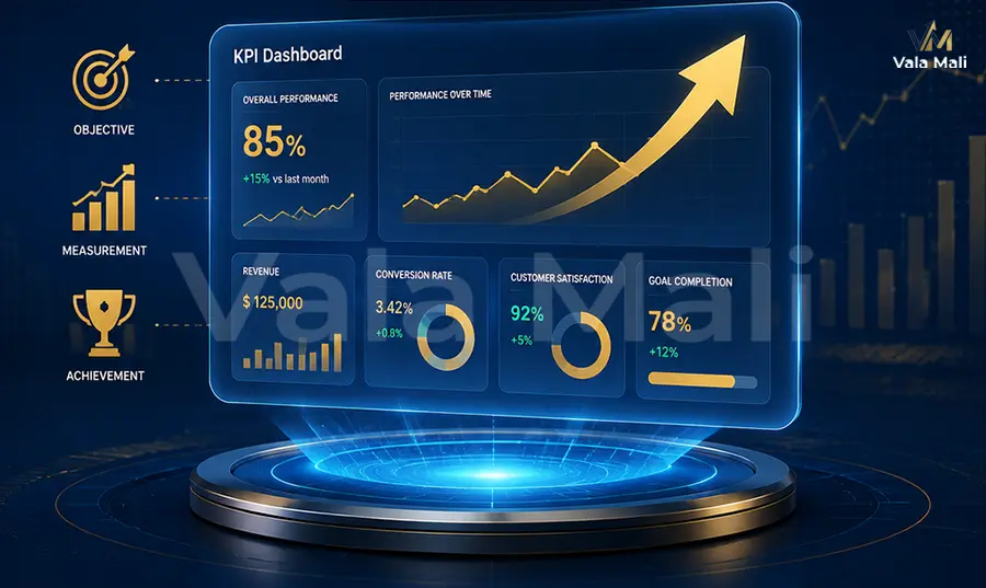 KPI چیست؟ راهنمای جامع شاخص کلیدی عملکرد + مثالهای کاربردی 8 چگونه KPIها را در داشبورد مدیریتی نمایش دهیم؟